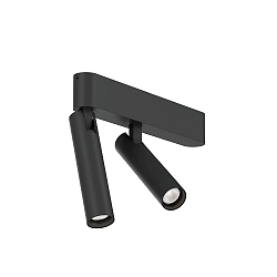 Spot MATCH CEILING SURF 2.0 IP20, noir mat gradable