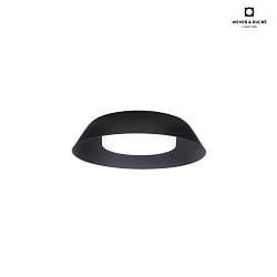 LED Wand-/Deckenleuchte TOWNA 1.0, IP44,  25.4cm, 2700K, dimmbar, schwarz