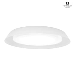 LED Wall /Ceiling luminaire TOWNA 2.0, IP44,  46.1cm, 2700K, dimmable, white