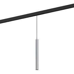 LED Schienen-Pendelleuchte MATCH ON STREX 3.0, 54�, 48V, 8,1W, IP20, dimmbar, Kabel 60cm, 3000K, 520lm, alu geb�rstet