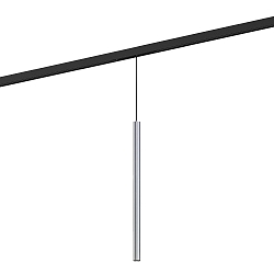 LED Schienen-Pendelleuchte MATCH ON STREX 5.0, 54�, 48V, 8,1W, IP20, dimmbar, Kabel 60cm, 3000K, 520lm, alu geb�rstet