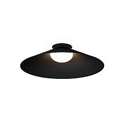 ceiling luminaire CLEA CEILING SURF 2.0 IP20, black matt dimmable