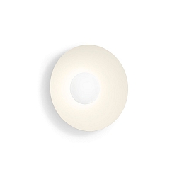 wall luminaire CLEA 1.0 -  35CM round, direct / indirect IP20, taupe, white dimmable