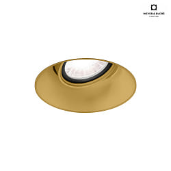 LED Einbaustrahler DEEP ADJUST TRIMLESS 1.0, IP20, 350/500mA, 7/10W 2700K, CRi >90, gold