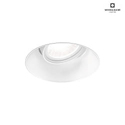 LED Einbaustrahler DEEP ADJUST TRIMLESS 1.0, IP20, 350/500mA, 7/10W 2700K, CRi >90, wei