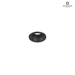 ceiling recessed luminaire DEEP POINT 1.0 small, rigid, current constant IP20, mat, deep black dimmable