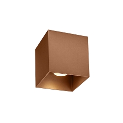 LED Deckenleuchte BOX CEILING SURFACE 1.0, IP20, 1-flammig, 8W 2000-3000K, CRi >90, dim2warm, kupfer