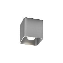 Luminaire de plafond DOCUS CEILING SURF 1.0 contrlable par DALI IP20, aluminium bross gradable