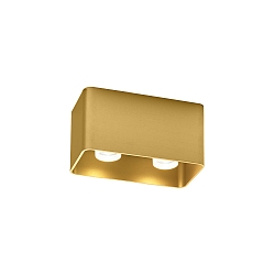 Plafoniera DOCUS CEILING SURF 2.0 2-Lampadine, Dim-To-Warm IP20, oro dimmerabile