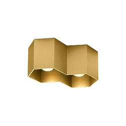 Luminaire de plafond HEXO CEILING SURF 2.0  2 flammes, Dim-To-Warm IP20, or gradable