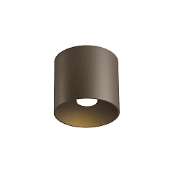 ceiling luminaire RAY CEILING SURF 1.0 1 flame, Dim-To-Warm IP20, bronze dimmable