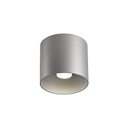 ceiling luminaire RAY CEILING SURF 1.0 1 flame, DALI controllable IP20, brushed aluminium dimmable