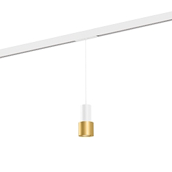 LED Schienen-Pendelleuchte ODREY ON STREX 1.1, 48V, 9,3W, IP20, 3000K, 445lm, wei�/gold