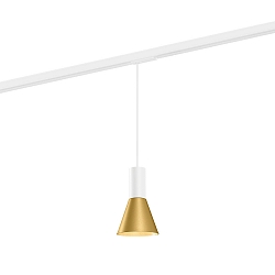 1-Phasen Pendelleuchte ODREY ON TRACK 1.3 PAR16, GU10, IP20, wei�/gold