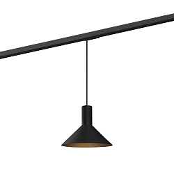 1-Phasen Pendelleuchte ODREY ON TRACK 1.6 PAR16, GU10, IP20, schwarz