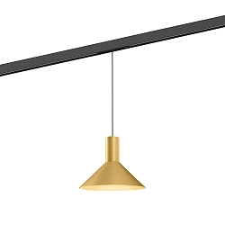 LED Schienen-Pendelleuchte ODREY ON STREX 1.6, 48V, 9,3W, IP20, 2700K, 470lm, gold