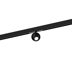 LED Schienenstrahler LECA ON STREX 1.0, 48V, 31�, 7W, IP20, nicht dimmbar, 2700K, 585lm, schwarz