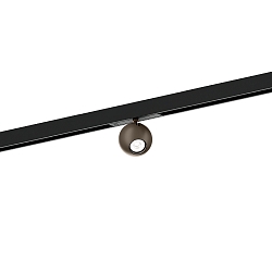 LED Schienenstrahler LECA ON STREX 1.0, 48V, 31�, 7W, IP20, nicht dimmbar, 3000K, 620lm, bronze