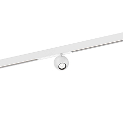 LED Schienenstrahler LECA ON STREX 1.0, 48V, 31�, 7W, IP20, DALI dimmbar, 3000K, 620lm, wei�