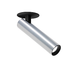 spot MATCH CEILING REC 1.0 IP20, aluminium, black matt dimmable