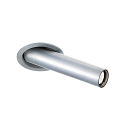 Faretto da incasso MATCH SNEAK 1.0 girevole IP20, alluminio spazzolato