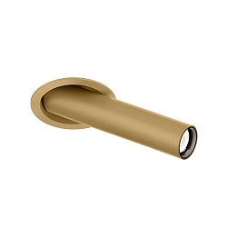 Faretto da incasso MATCH SNEAK 1.0 girevole IP20, champagne