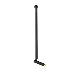 LED Halbeinbaustrahler MATCH STICK 1.0, 8,1W, IP20, schwenkbar, 2700K, 525lm, schwarz