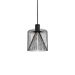 pendant luminaire WIRO 1.8 WIRO CEILING SUSP E27 IP20, black 