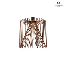 Abat-jour WIRO 3.8 CAGE -  38.7CM mcanique, rouille
