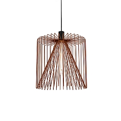pendant luminaire WIRO 3.8 WIRO CEILING SUSP E27 IP20, rust 