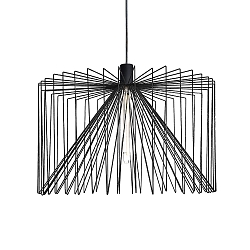 pendant luminaire WIRO 6.1 WIRO CEILING SUSP E27 IP20, black 