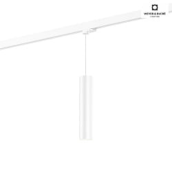 Apparecchio a sospensione trifase RAY ON TRACK 3.0 - PAR16 cilindrico, lang, con adattatore GU10 IP20, opaco