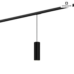 Pendant luminaire RAY 2.0 PAR 16 for 1-phase tracks, GU10 max. 12W, black