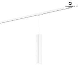 Pendant luminaire RAY 3.0 PAR 16 for 1-phase tracks, GU10 max. 12W, white