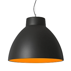 pendant luminaire BISHOP CEILING SUSP 8.0 E27 IP20, gold, black matt 