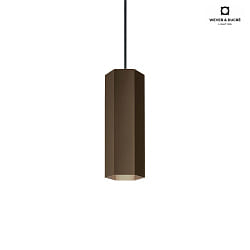 Luminaire  suspension HEXO MULTI 2.0 sans rosette IP20, bronze gradable