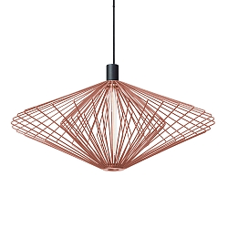 pendant luminaire WIRO 2.0 DIAMOND CEILING SUSP E27 IP20, copper 