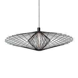 pendant luminaire WIRO 3.0 DIAMOND CEILING SUSP E27 IP20, black 