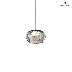 pendant luminaire WETRO 1.0 1 flame Dim-To-Warm IP20, smoky colour dimmable