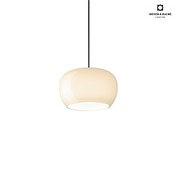 LED Design-Pendelleuchte WETRO 2.0,  22.5cm, 11W 1850-2800K, CRi >90, dimmbar, Glas, taupe