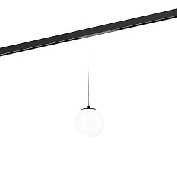 LED Pendant luminaire SOLLI ON TRACK for STREX SYSTEM 48V, 5W 2700K, CRi >90, DALI dimmable, glass, opal