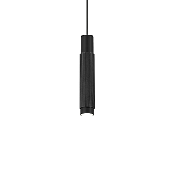 pendant luminaire TRACE CEILING SUSP 2.0 IP20, black matt dimmable