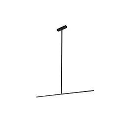 pendant luminaire FIL CEILING SUSP 1.0 IP20, black matt dimmable