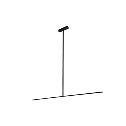 pendant luminaire FIL CEILING SUSP 2.0 IP20, black matt dimmable