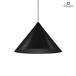Luminaire  suspension DINOR 2.0 Dim-To-Warm IP20, noir gradable
