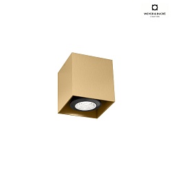Deckenleuchte BOX MINI 1.0 PAR16, GU10, IP20, eckig, champagner