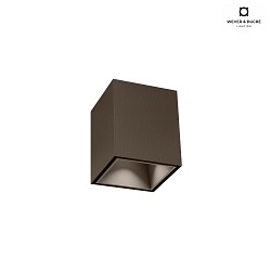 downlight BOX MINI 1.0 square, surface-mounted version IP20, bronze dimmable