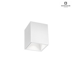 downlight BOX MINI 1.0 square, surface-mounted version IP20, white matt dimmable