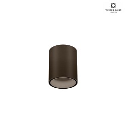 Downlight RAY MINI 1.0 Bas, cylindrique, version pour montage en surface IP20, bronze gradable