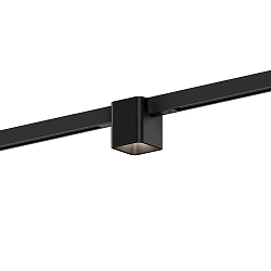 LED Schienenstrahler DOCUS ON STREX 1.0, 25�, 48V, 7W, 3000K, 470lm, IP20, Schiene schwarz / Leuchte schwarz/bronze